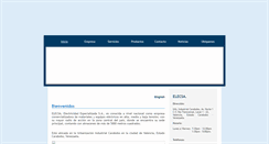 Desktop Screenshot of elecsa.com.ve