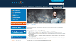 Desktop Screenshot of elecsa.co.uk